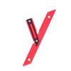 45 Degrees 135 Degrees Woodworking Measuring Ruler Aluminum Alloy Carpenter