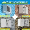 TAKTOPEAK Mini Split AC Bracket: Folding Wall Mount for Ductless