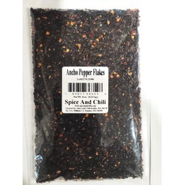 Ancho Pepper Flake, 8oz