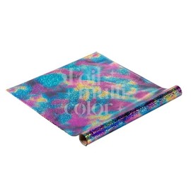 Lámina Foil Multicolor México, Para uso con laminadora, Color Galaxy, 3 Metros x 32 cm