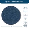 Benchmark Abrasives 2" Quick Change Zirconia Sanding Discs with a