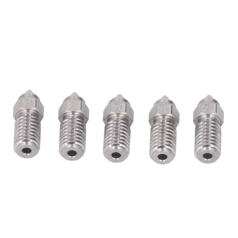 0.4mm Nozzles Kit High Flow High Temp Resistant Stainless Steel