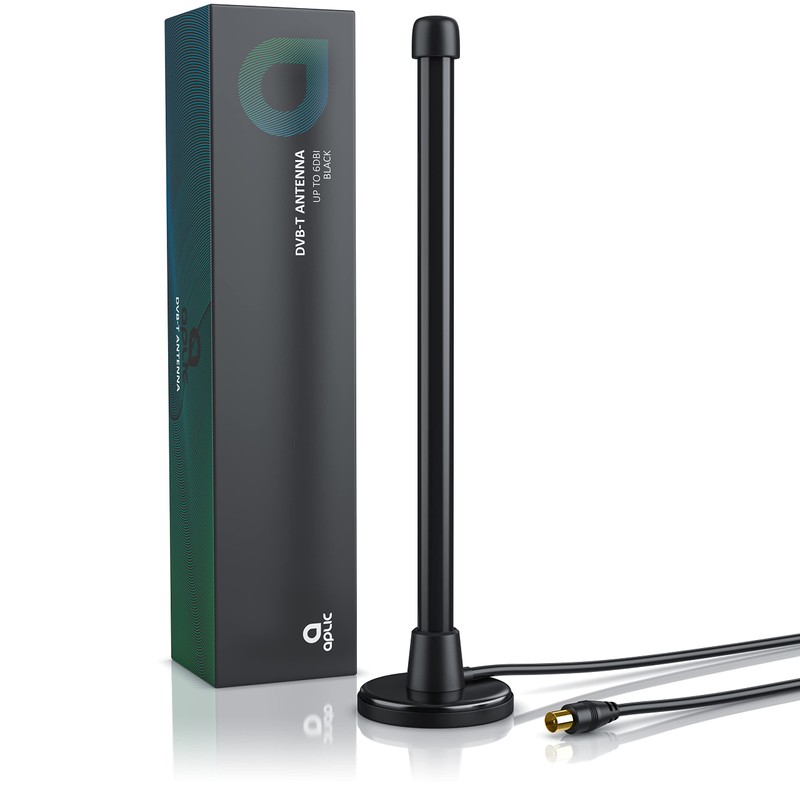 CSL - DVB-T2 Digital Rod Antenna with Stable Magnetic Base