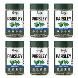 Pereg Dried Parsley (0.7oz / 20gm x 6 Pack) - Parsley Herb Seasoning - Dry Parsley Flakes - Premium Quality & 100% Pure - Non GMO & Kosher Certified, non-irradiated