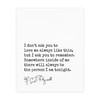 F. Scott Fitzgerald Great Gatsby Quote Print, Cotton Paper, Sizes
