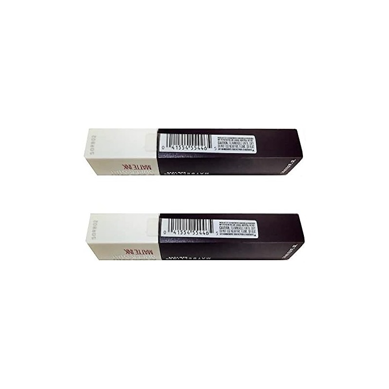 MAYBELLINE Pack De 2 Labiales Líquidos Mate New York Superstay