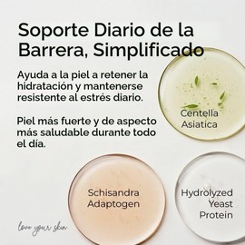 SIMPLE PLAN Crema de día hidratante diaria con ácido hialurónico y ceramidas, crema de día avanzada sin fragancia para pieles sensibles, ligera, no grasa para hombres y mujeres (1.7 fl oz)