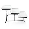 Elama Porcelain 3 Tier Rectangular Serveware Set (ELM-213)