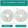 HuixuTe 1-Pack 5.3" LED Retrofit Light Kit for Ceiling Flush