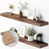 APACALI 10 Pack Floating Shelf Bracket 6 Inch, 150mm Invisible