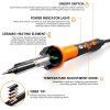 MEAKEST 60W Adjustable Temperature Soldering Iron Kit - 9-in-1 With