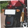 Ipetboom LED License Plate Light for Motorcycles Compact Tail Light