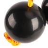 2pcs African Rhythm Ball Black Rhythm Shaker Rattle Ball for