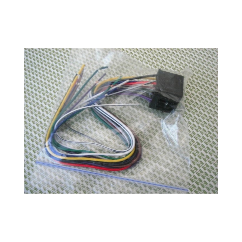 Jensen Heavy Duty Short DIN Stereo JHD1130WP, JHD22 Wire Harness