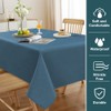 FantasDecor Rectangle Linen Table Clothes for Rectangular Tables Wrinkle Resistant