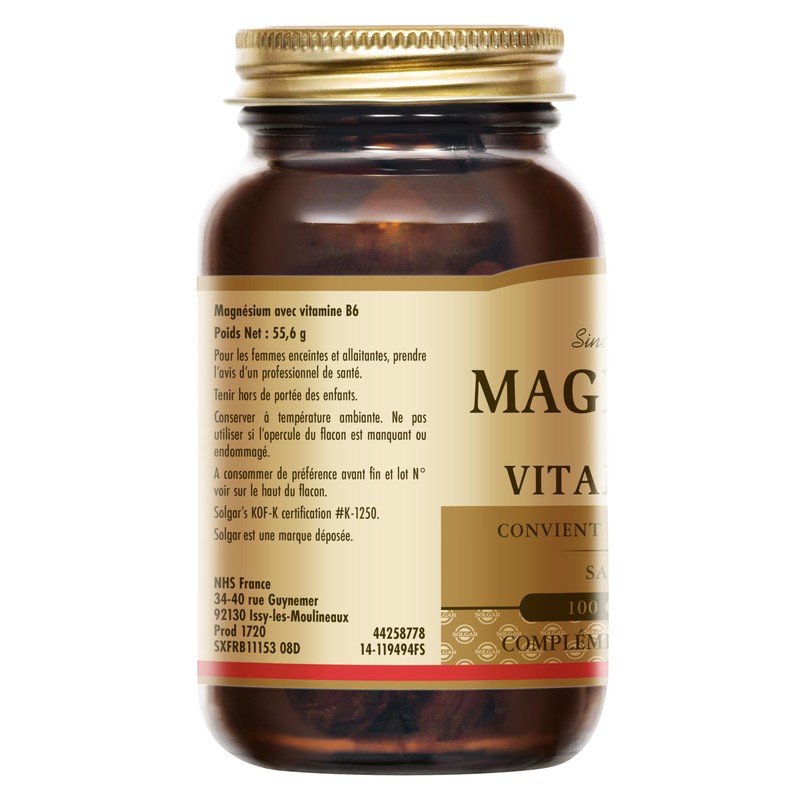 Magnesium Solgar 100 Tabs