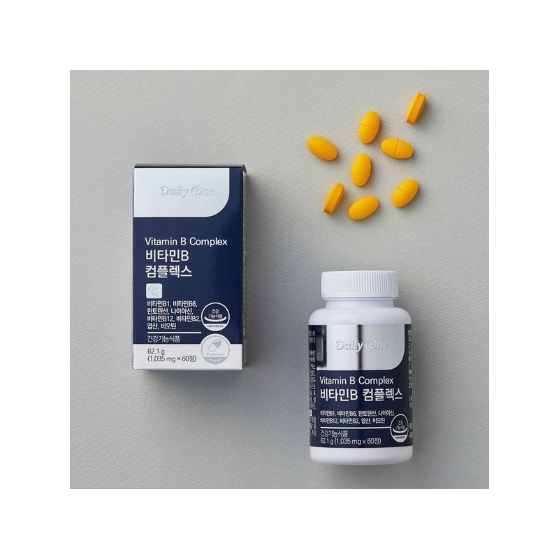 DailyOne 데일리원 비타민B 컴플렉스 1035mg X 60정 2통32660955 Daily One