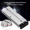 1pc 16mm Bore Double rod Double acting Aluminum Alloy Pneumatic
