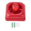 Visual and Acoustic Alarm with 3 Tone Modes, LED Flashing