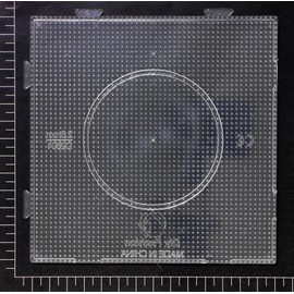 So & Yu MB-300-01 Mini Iron Beads, Plate, Large, 5.7 x 5.7 inches (145 x 145 mm), Transparent, Square, 1 Piece