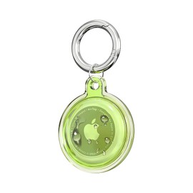 AirTag Case, AirTag Protective Case, TPU Material, Two-in-One Design, Includes Key Holder, Soft Fiber, Anti-Lost, AirTag Case, Flexible, Washable, Lightweight, Airtag Storage Case, Shockproof, Airtag