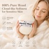 Aeelike Merino Wool Yarn for Knitting and Crochet, 3x100g, Light