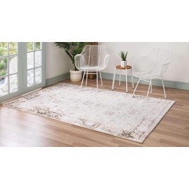 Unique Loom Sofia Collection Traditional Vintage Beige Area Rug (4' x 6')
