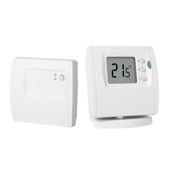 Honeywel-Pro Wired/Wireless Room Thermostat Direct Replacement for DT92 DT92E DT92E1000 Digital Thermostat Works with BDR91 Receiver (Wired Thermostat)