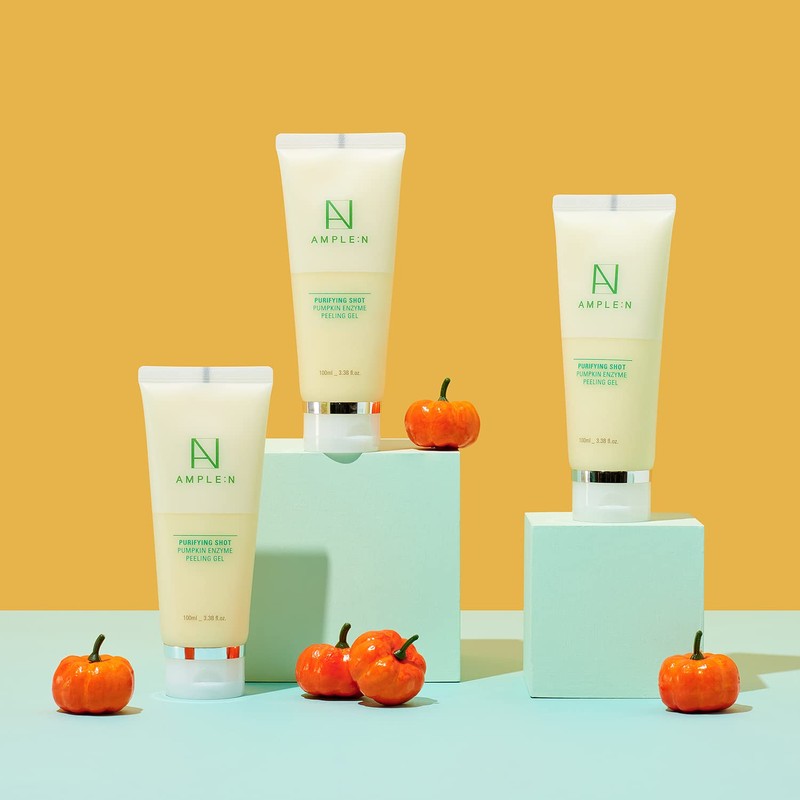 CORÉANA AMPLE:N Purifying Shot Pumpkin Enzyme Peeling Gel - Exfoliating