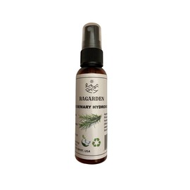 RAGARDEN Rosemary Hydrosol (Floral Water). 3 pack of 2 oz Spray Bottle.