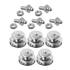 New Marine TENAX Pack of 5 Tops. Large + M5 x 10 mm Threaded Screws
