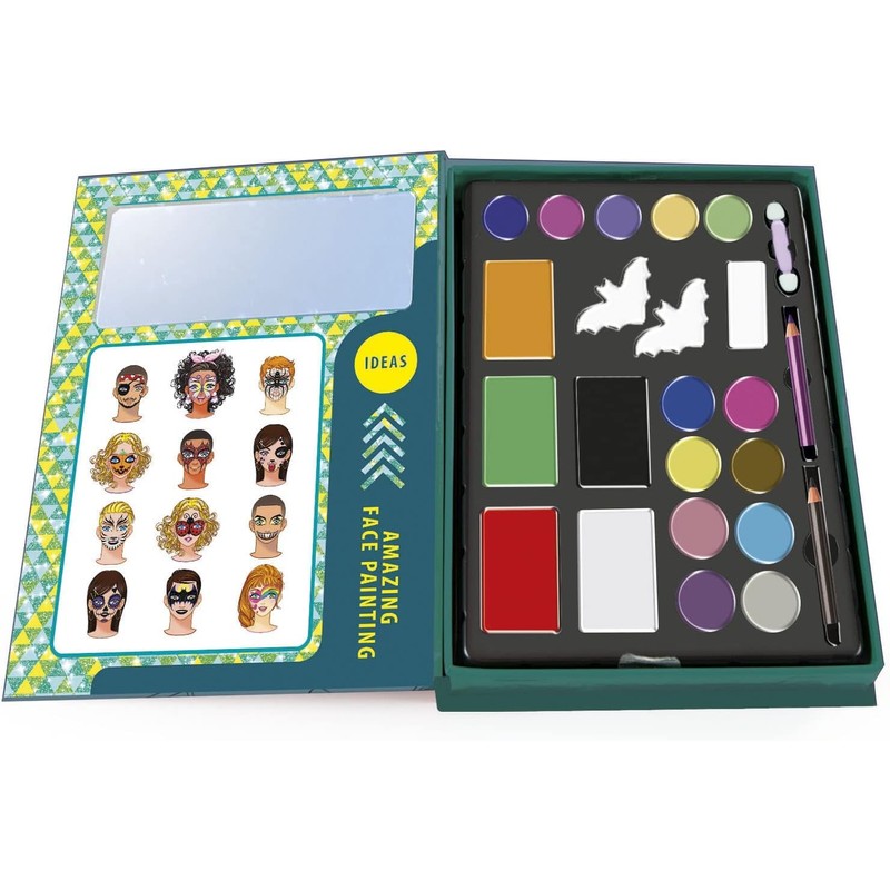 Clementoni 18605 Crazy Chic Face Painting Face and Body Painting,