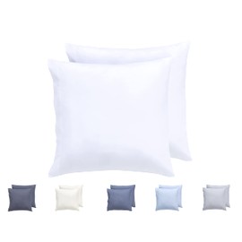 Todocama Set of 2 Extra Soft Hypoallergenic Microfibre Pillow Cases