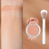 Blushers for Cheeks Make Up, Peach Blusher Pink Blush Palette,