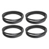 sourcing map 4 Pcs 3L560 Classic Wrapped Rubber V-Belt, 56"(1422mm)