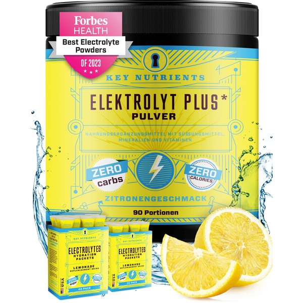 KEY NUTRIENTS Key Nutrients Electrolytes - Lemonade - 90 Servings
