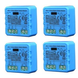 Yueyang ZigBee Mini DIY Smart Switch, App Control, ZigBee3.0 Protocol, Compatible with Tuya ZBBridge/Hub Voice Control via Alexa/Google Home (4)