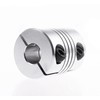 GooEquip 1 Piece Shaft Coupling Flexible Coupling 6.35 mm to