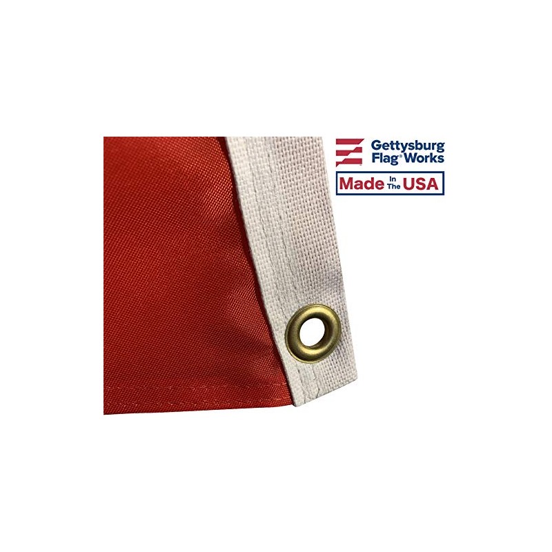 Blank Canada Red Nylon Pennant Flags - Size 12x18" -