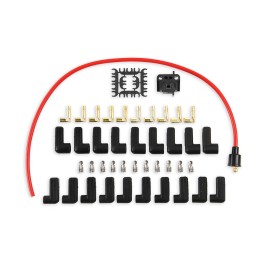 ACCEL 5041R Super Stock Spark Plug Wire Set - 8mm - Universal - Red Wire with R