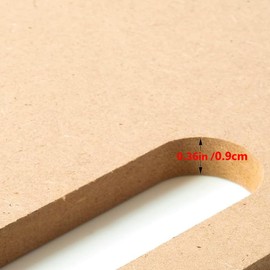 Clay Wedging Board with Built in Handle Portable Wooden Mat Clay Board for Clay Crafts Arts Making,Drafting Art (18 x 22 Inch, 2 PCS)