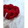 CHRISTINA EWANGA Scalet in Silk Velvet Scrunchie