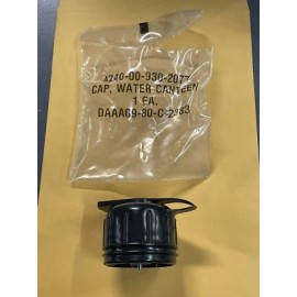 M1 Canteen Cap Early Type Black For Drinking Tube