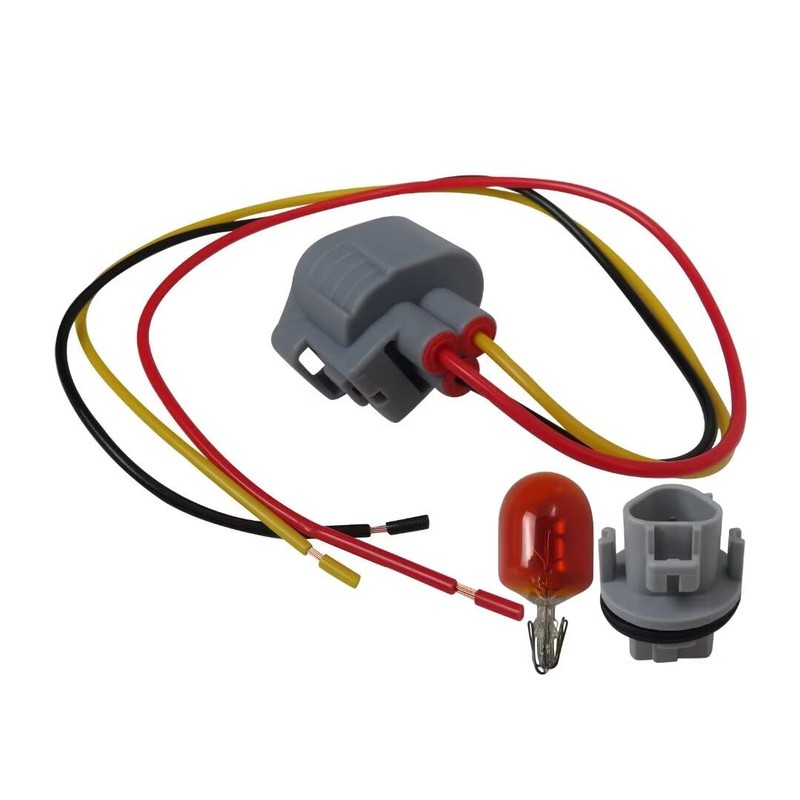 Headlight Turn Signal Bulb Socket Pigtail Harness Set for Lexus
