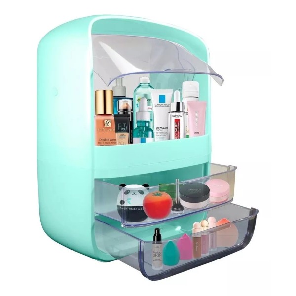Total Supplier Caja Organizadora De Cosméticos Maquillaje Capsula Con Tapa