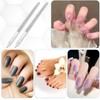 4 PCS 6 Inch Diamond Nails File for Natural Nails