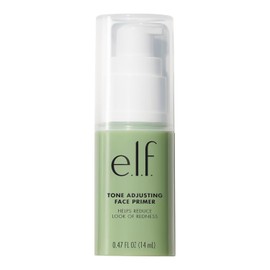 e.l.f. - Prebase facial Studio Mineral Infused, ajuste de tono verde, 0.47 onzas