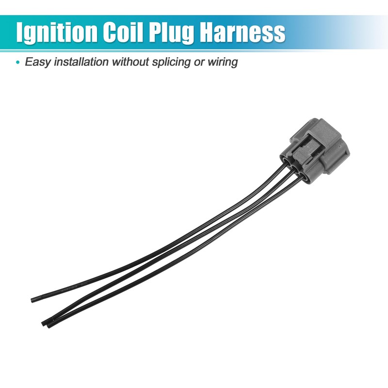uxcell 4pcs Ignition Coil Connector for Nissan Frontier 2005-2017 for