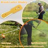 Aillsa Brush Cutter Blades Set (6 pcs) Compatible with Weed