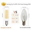 E12 LED Dimmable Bulb 7W T6 C7 Equivalent to Halogen